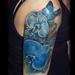 Tattoos - Tattoo orchidee blu realistiche - 90061